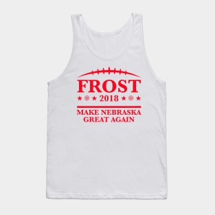 scott frost shirt - Frost '18 - Make Nebraska Great Again red Tank Top